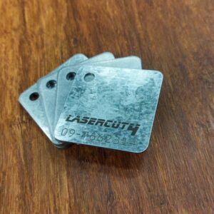 Corte Láser en Acero Germanizado